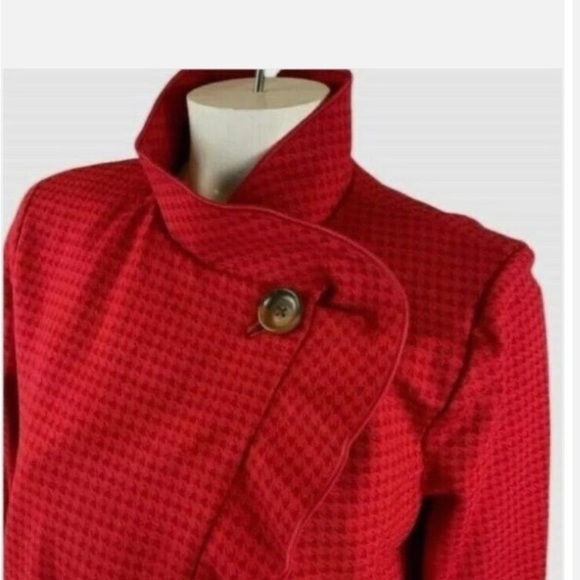 CAbi #3546 Celebration Jacket Red Square...XS - Picture 4 of 7